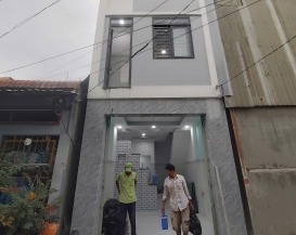 Công trình nhà phố 3 tầng Chị Trang 