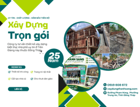 CÔNG TY XÂY DỰNG UY TÍN TẠI TIỀN GIANG