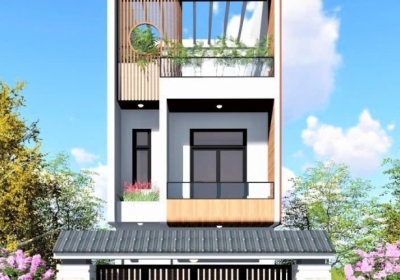 Thi công Nhà 3 tầng tại Mỹ Tho nhà chị Tiền